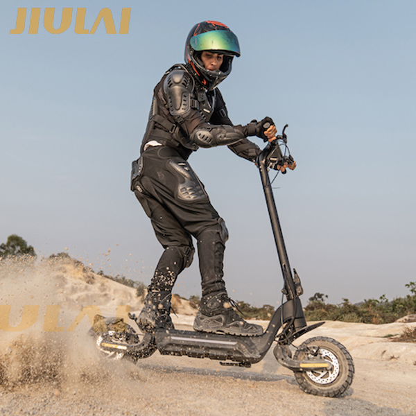 High Speed 1200w 48v Dual Motors 50km/h Two Wheels Off Road Tires Foldable Electric Scooter